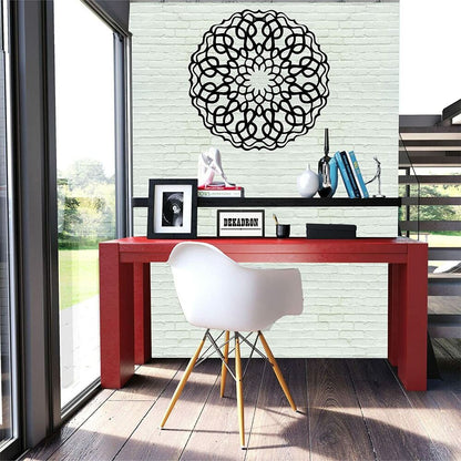 Metal Wall Art-Mandala Design-Wall Silhouette Metal Wall Decor Home Office Decor
