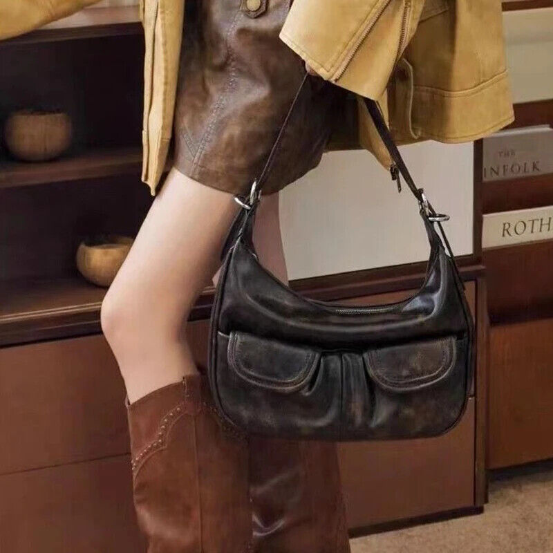 Vintage Women Handbags Commute Shoulder Bags Messenger Bag Shopper
