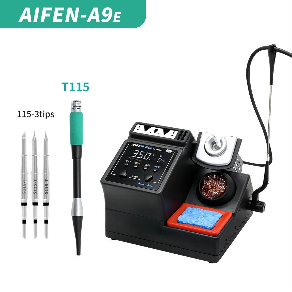 A9E Soldering Station Compatible Original Soldering Iron Tip 210/245/115 Handle