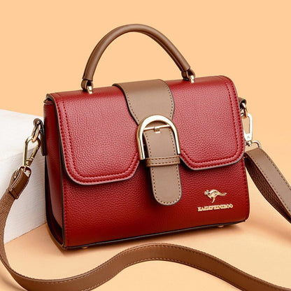 Women Fashion Handbag Purse Genuine Leather Shoulder Crossbody Flap Totes Bags