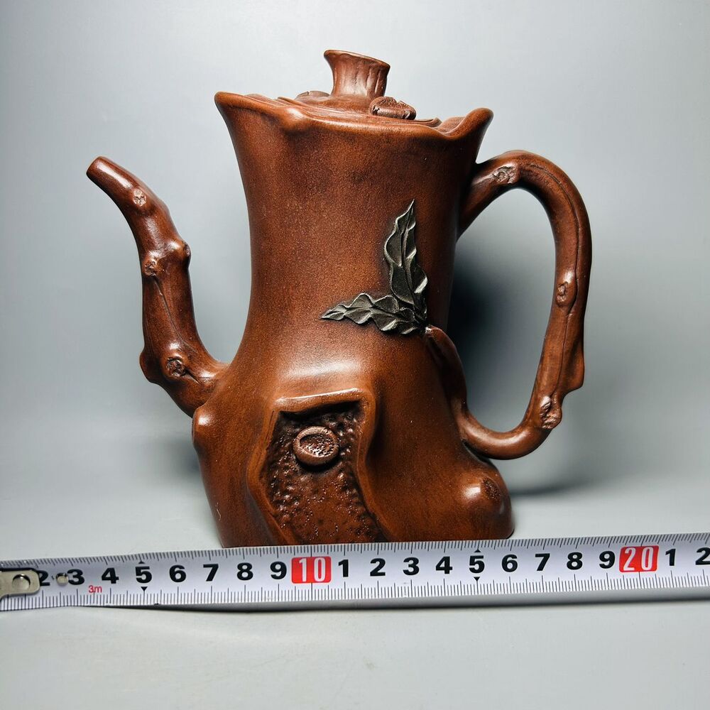 Vintage Chinese Yixing Purple Clay Teapot Zisha Ceremony Fashion Gift Teaware