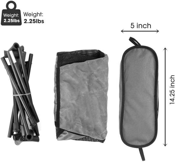 Lightweight Portable Folding Camping Chair Compact Backpacking Outdoor Hiking