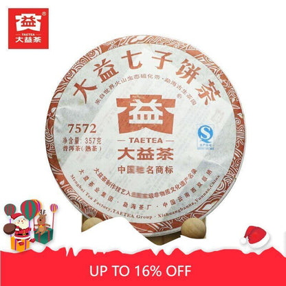 TAETEA Menghai 7572 Batch 202 Ripe Puer Dayi Shu Puerh 357g