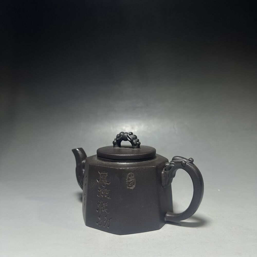 vintage chinese yixing purple clay teapot zisha ceremony teaware collection rare