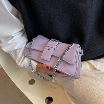 Women Chain Shoulder Side Bag Handbag And Wallet Crossbody Bag