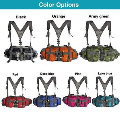 Outdoor Sports Waist Bag Waterproof Multifunctional Hiking Cycling Backpack