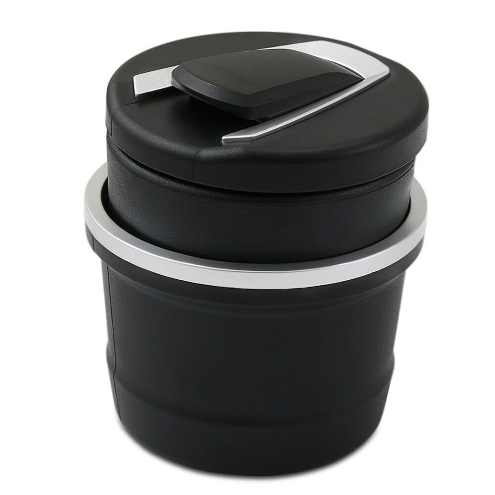 Multi-function Auto Interior Supplies LED Car Ashtray Garbage Storage Container