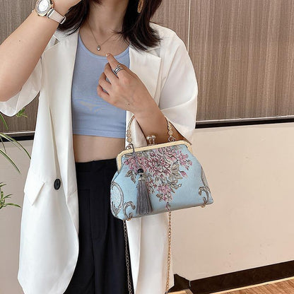 Women Shoulder Crossbody Bag Women's Handbags Autumn Flowers Bags Bag