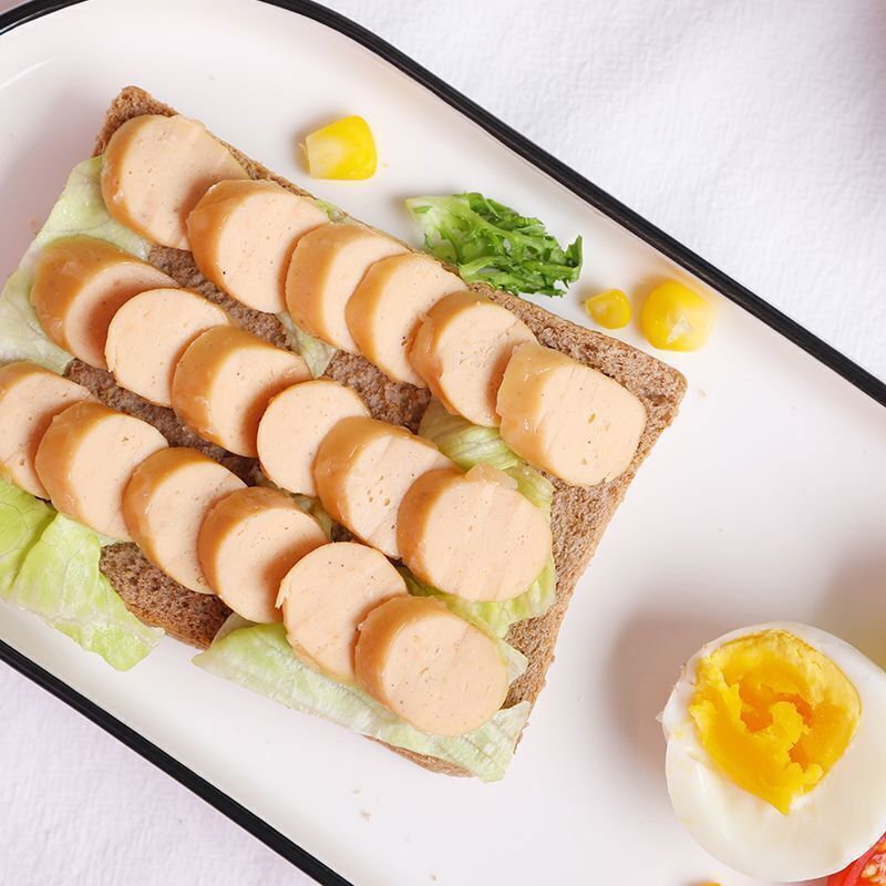 袋鼠先生 鸡胸肉肠25g*12根 即食健身轻食无淀粉代餐零食 Chicken Breast Sausage 25g*12 Pieces