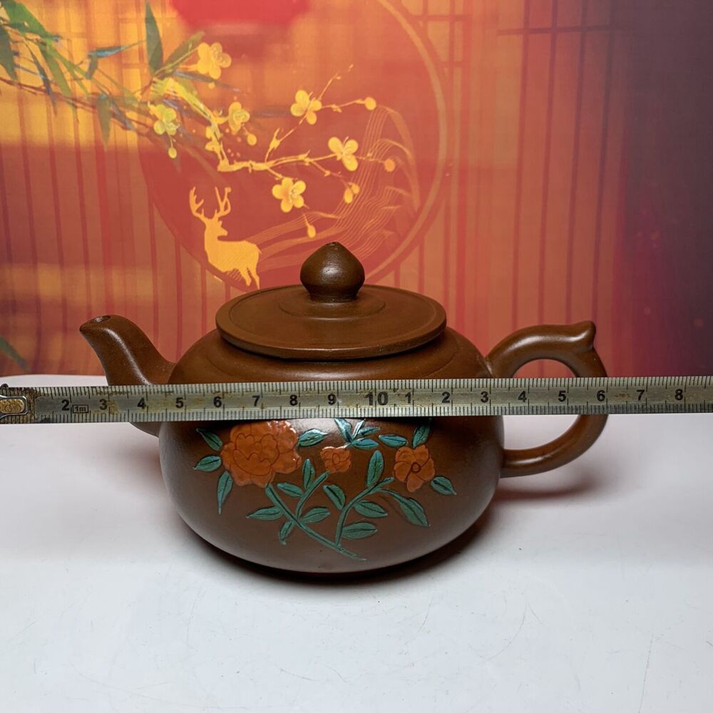 Vintage Chinese Yixing Purple Clay Teapot Zisha Ceremony Nice Teaware Collection