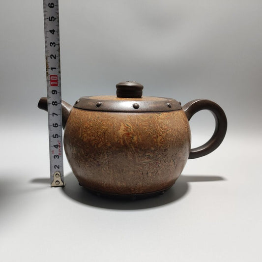 Vintage Chinese Yixing Purple Clay Teapot Zisha Ceremony Collection Rare Large