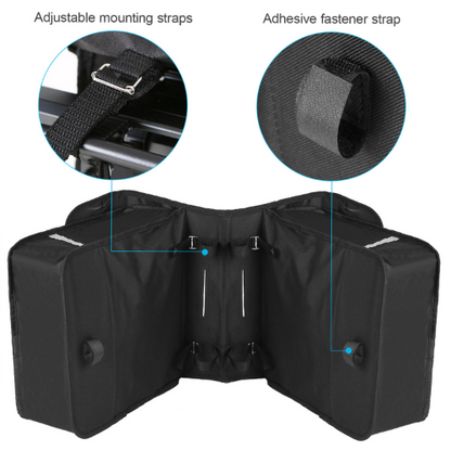 28L Water Resistant Bicycle Rear Seat Carrier Rack Trunk Bags Cycling Bike Bag