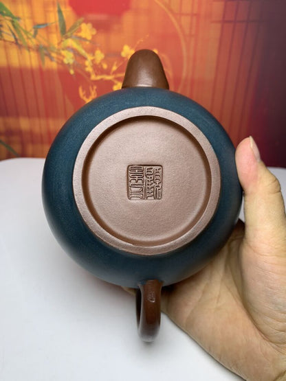 Vintage Chinese Yixing Purple Clay Teapot Zisha Ceremony Plum Blossom Teaware