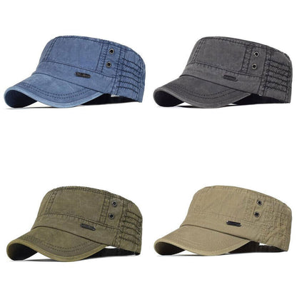 Men Cap Army Hat Cadet Castro Military Patrol Baseball Summer Camouflage Cotton