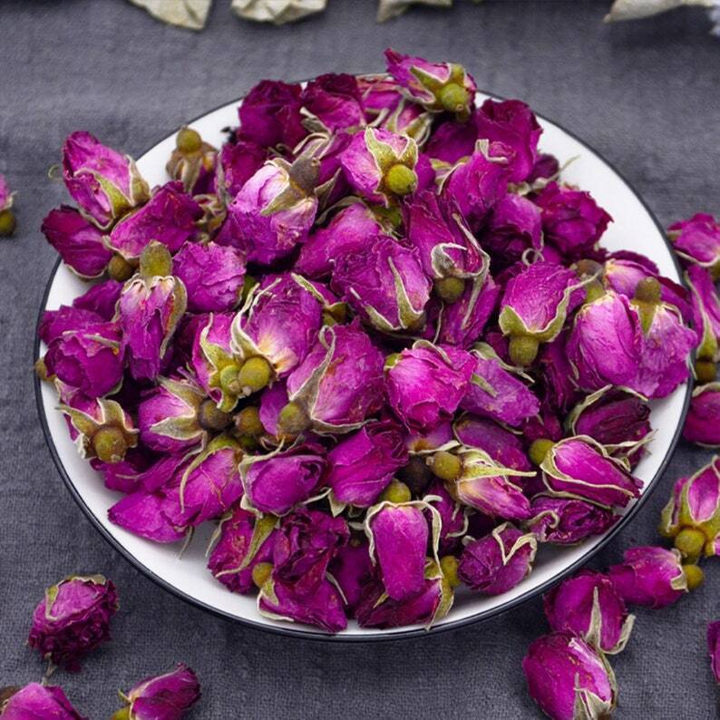 Rose Buds Tea,rose Flowers Chinese Flower Tea,blooming Flower Tea 17.6oz/35.2oz