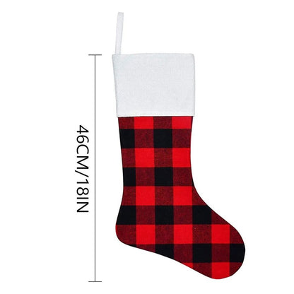 6pc Christmas Stocking Christmas Socks Christmas Tree Decor Xmas Gift Bags 2023