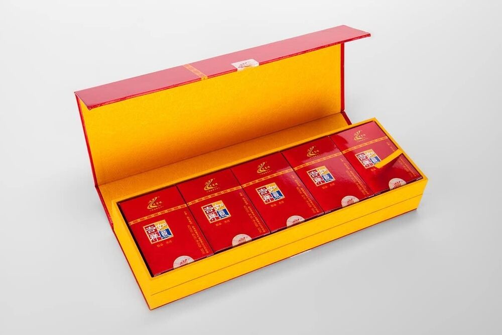 Pu'er, 2013, Lao Man'e, cigarette sticks, old full auspicious gift box, 500g, cooked... B0B526ZDSN