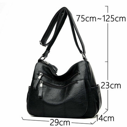 Leather Handbags Women Bags Shoulder Crossbody Bags for Women