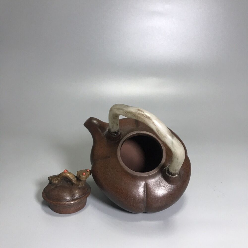 vintage chinese yixing purple clay teapot zisha ceremony teaware collection rare