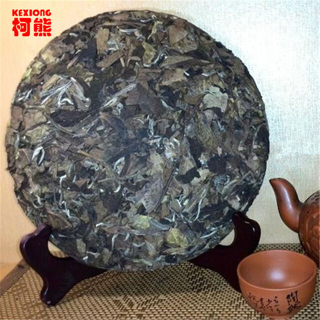 310g Premium Chinese Fuding Healthy Aged White Tea Cake Baimudan White Peony Tea