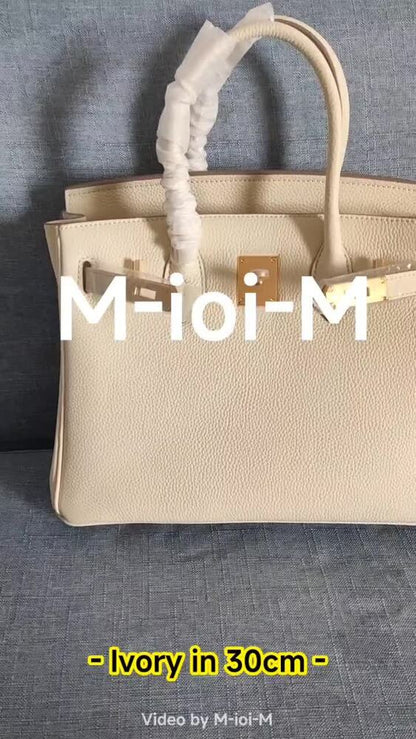 25/30cm Real Leather Flap Tote Shoulder bag Handbag Purse Fashion Briefcase