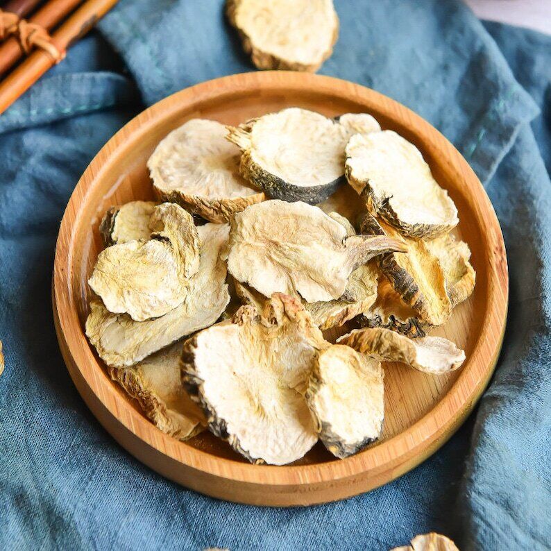 Dried Black Maca Root Slice Herbal Tea Pure Natural Makes A Healthy Tea