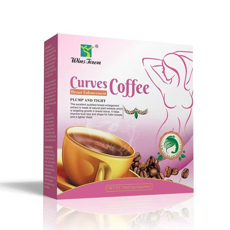 2box*16teabag Curves Coffee Breast Enhancement Big Breast Herbal Instant Coffee