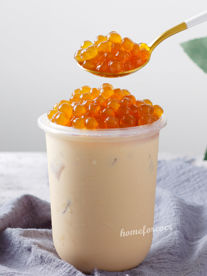Guangxi Bubble Milk Tea Black/Brown Tapioca Pearls 广禧黑珍珠/琥珀珍珠木薯粉圆