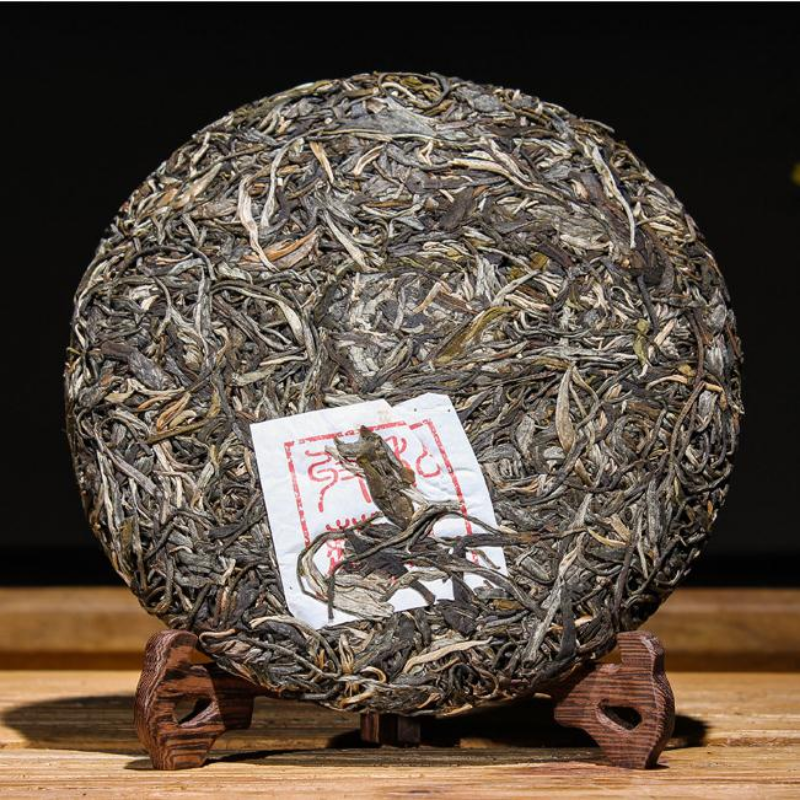 357g Puerh Raw Tea Yunnan Laomane Pu-erh Shengcha Cake Menghai Pu'er Green Tea