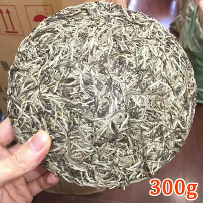 300g Chinese Organic Bai Hao Yin Zhen Tea Premium Silver Needle White Tea Cake