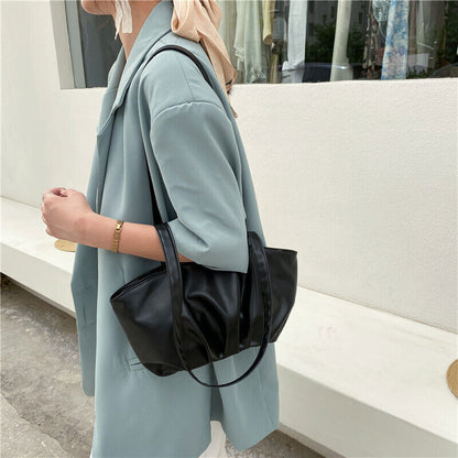 Women's Totes Shoulder Bag Shopping Bag PU Leather Exposure Handbags Women