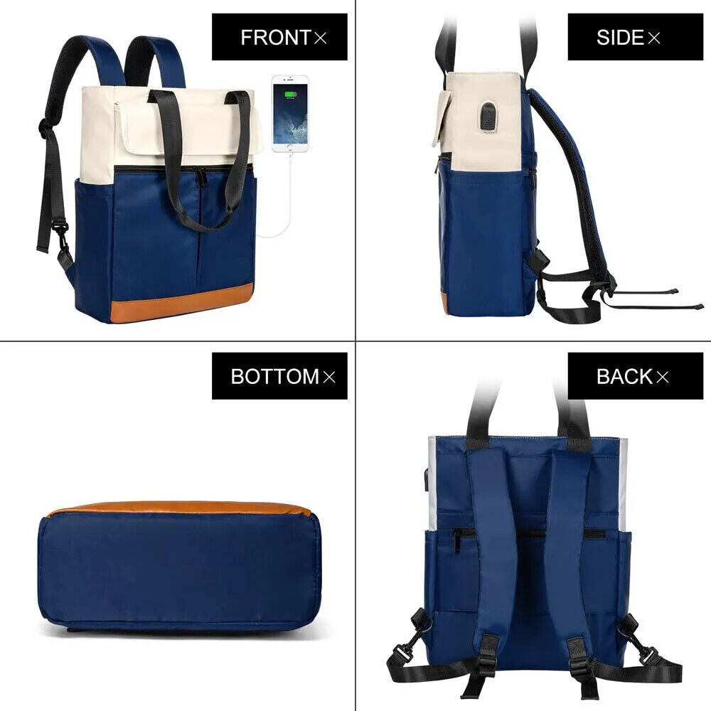 Usb Charging Backpack Travel Women Backpack Bag Student School Bag