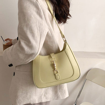 Underarm Shoulder Side Bags Women PU Leather Ladies Handbags And Purses