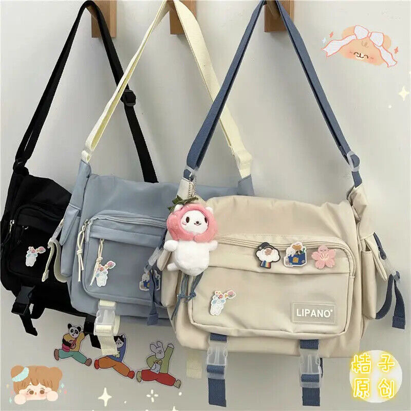 Bag Handbags School Single Shoulder Girl Student Postman Women's