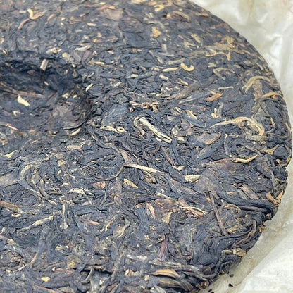 Pu'er tea, 2007, Jinzhong round tea, Jinzhong round tea, 357g, raw