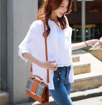 Women Leather Handbags Tote Purse Crossbody Messenger Satchel Sling Bags