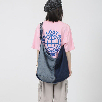 Women Tote Shoulder Bag Jeans Woman Handbags Bags Women Denim Girls Bag