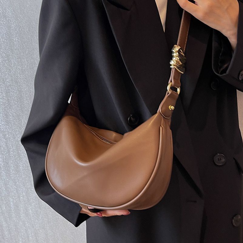 Retro Bag Shoulder Bag Texture Messenger Synthetic Leather Waterproof Purse 1PC
