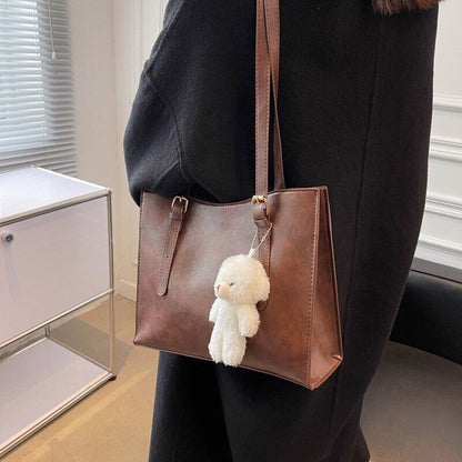 Women's Bag Shoulder Bags PU Leather Shoulder Bags Ladies Wild Bags