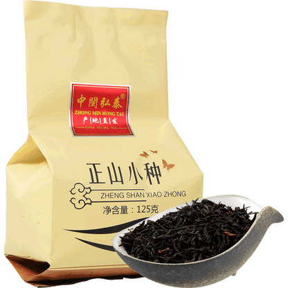 125g Lapsang Shouchong Wuyi Black Tea Loose Leaf with Smoky Aroma Healthy