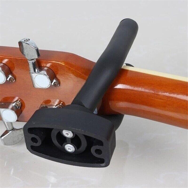 Wall-mounted Guitar Hanger Stand - Instrument Holder and Display Hook