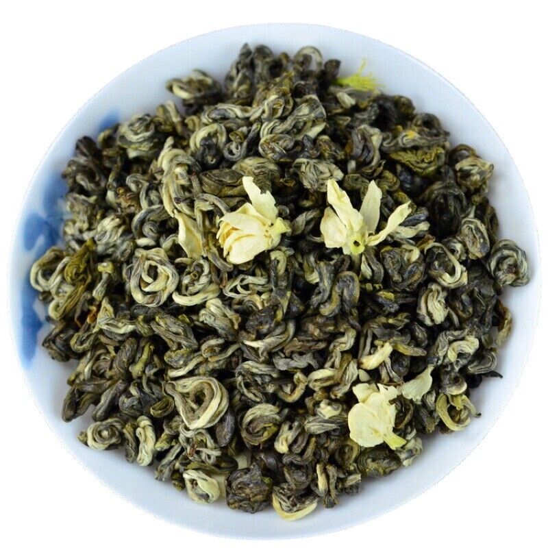 Genuine Ecology Loose Leaf Jasmine Flower Tea Chinese Jasmine Aroma Green Tea