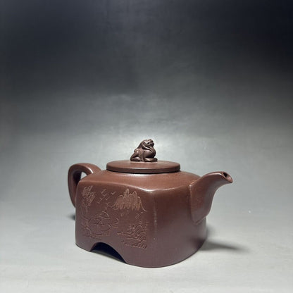 vintage chinese yixing purple clay teapot zisha ceremony fashion gift teaware