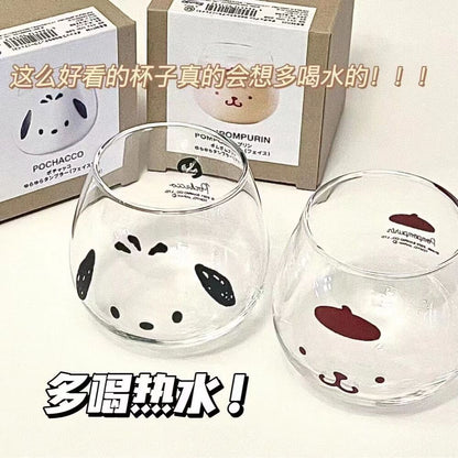 Hello Kitty Water Cup Milk Juice Beverage Cute Cartoon Girl