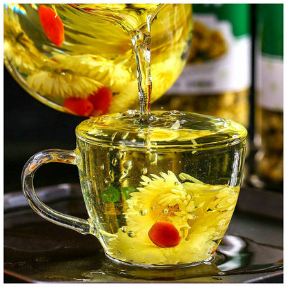 35g Organic Fetus Chrysanthemum Tea Chinese Natural Top Flower Herbal Tea Canned