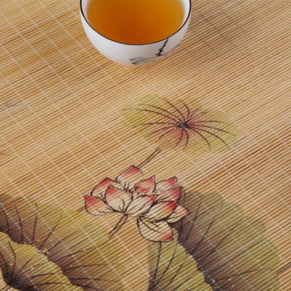 Bamboo Tea Table Mats|Table Cloth|Tea Accessories