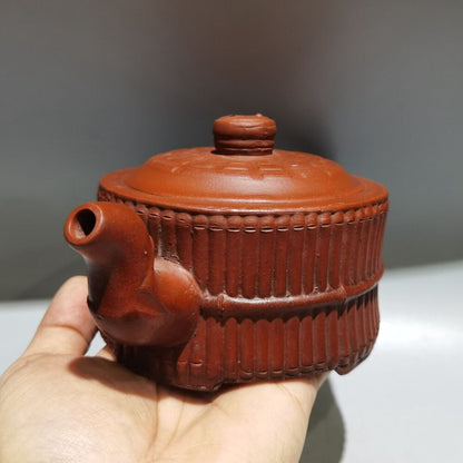 Vintage Chinese Yixing Purple Clay Teapot Zisha Ceremony Fashion Gift Teaware