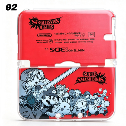12 Designs Snap on Case Cover Shell For Nintendo Old model 3DS XL/ 3DS LL