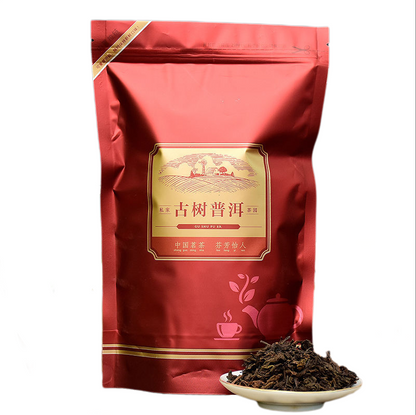 Puerh Ripe Tea Menghai Palace Puerh Tea Loose Tea Aged Tea