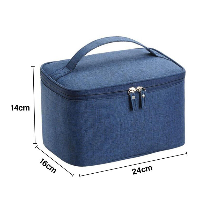 Travel Waterproof Portable Women Makeup Bag High Capacity Toiletries Storage zd